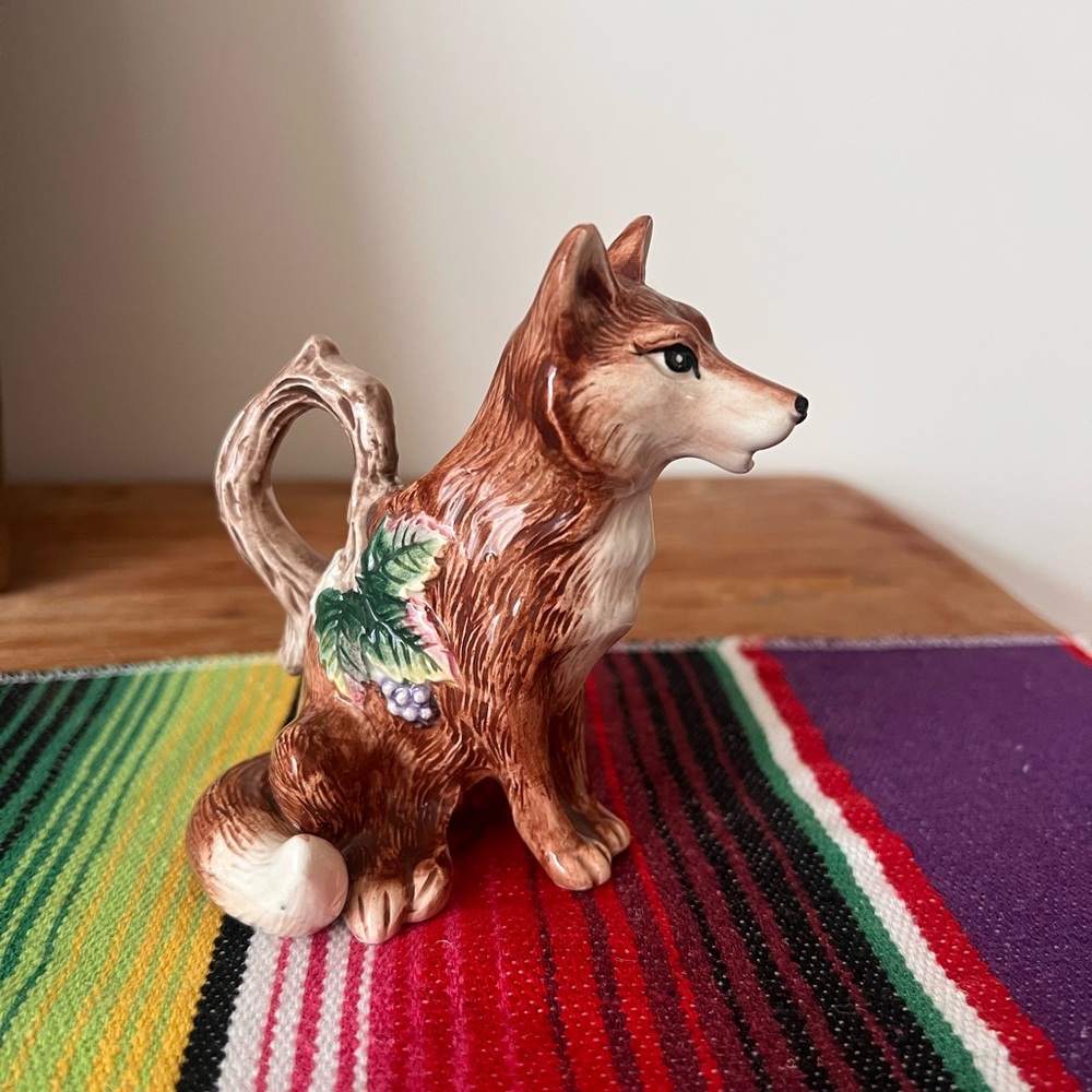 F&F happy fox creamer circa 1991